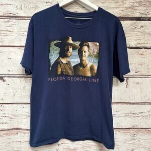 FLORIDA GEORGIA LINE Concert Tour Shirt Sz L